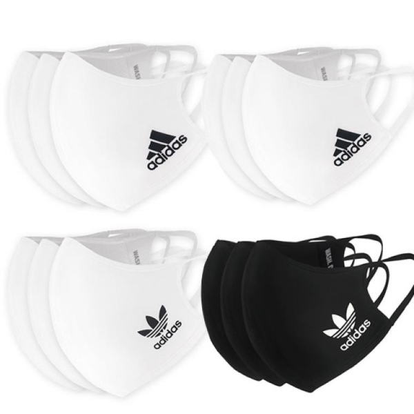 아디다스 [아디다스] 퍼포먼스 스포츠 마스크 페이스 커버 3P 세트 240320_facecover