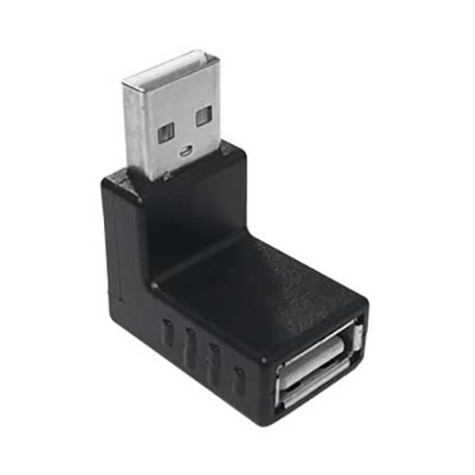 line-up system USB 90도 꺾임 젠더 M-F [BIS71753]