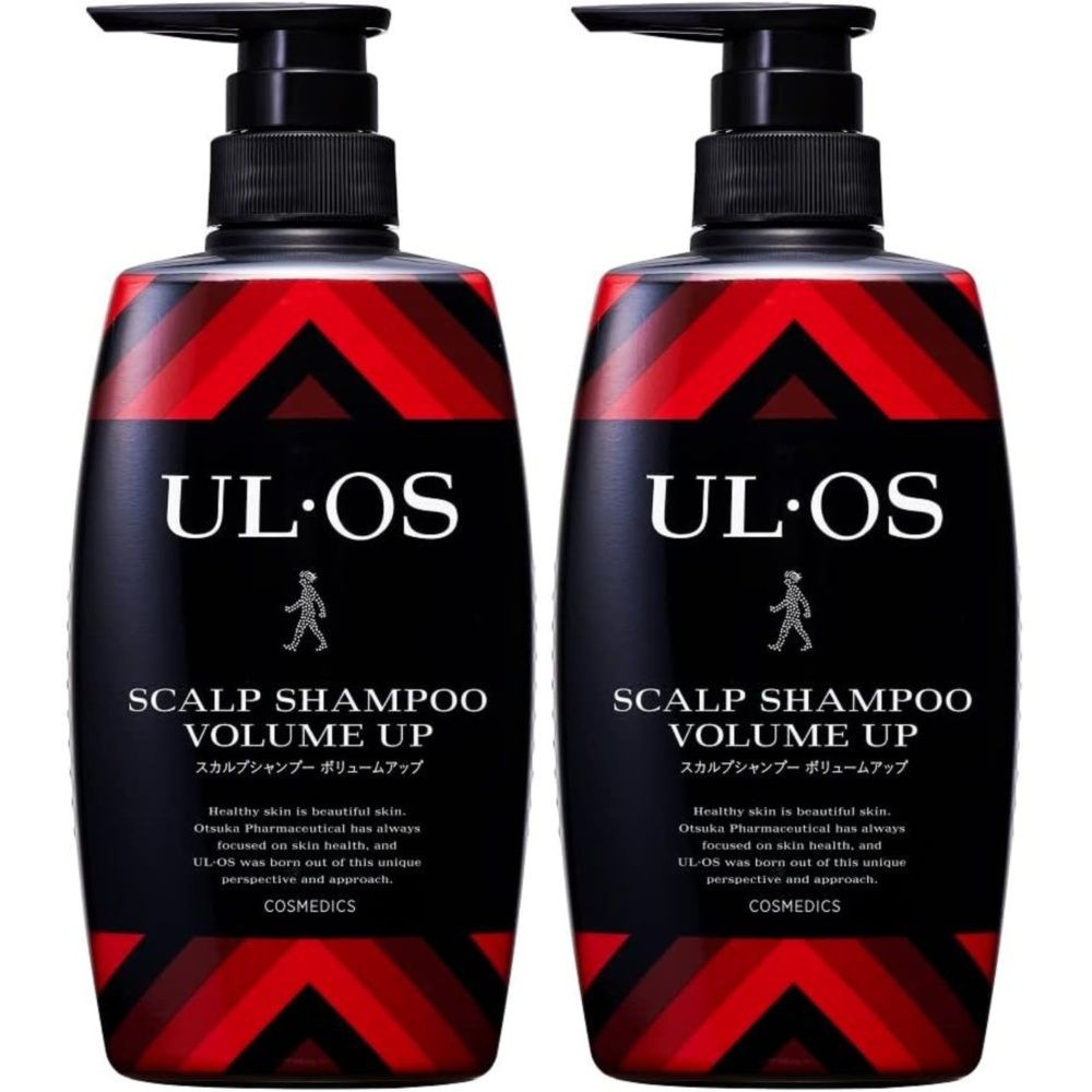 [해외] Otsuka ULOS Scalp Shampoo Volume Up 일본 오츠카 우르오스 두피 스칼프 샴푸 볼륨 업 500ml 2개