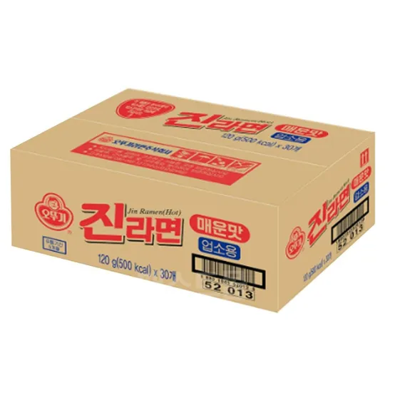 오뚜기 진라면 업소용 매운맛120gx30개