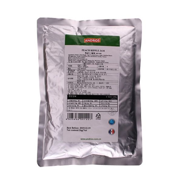 앤드로스 복숭아 리플잼 1kg