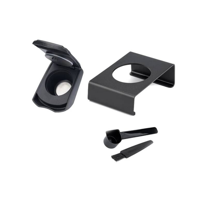 [해외] 커피 머신 추출기 부품 악세사리 리필 재사용 가능 캡슐 어댑터 DOLCE GUSTO Edg LUMIO DG325 머신용 플러스 파우더 거치