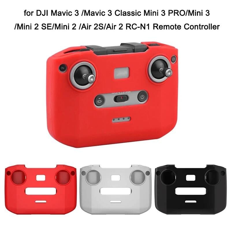 UnKnown [해외] 입문용 농업용 드론 충돌 방지 실리콘 케이스 DJI Mavic 3 Min PRO 미니3 미니 2 SE 미니2 Air2 2S 용 RC-N1 원격 컨트롤러 슬