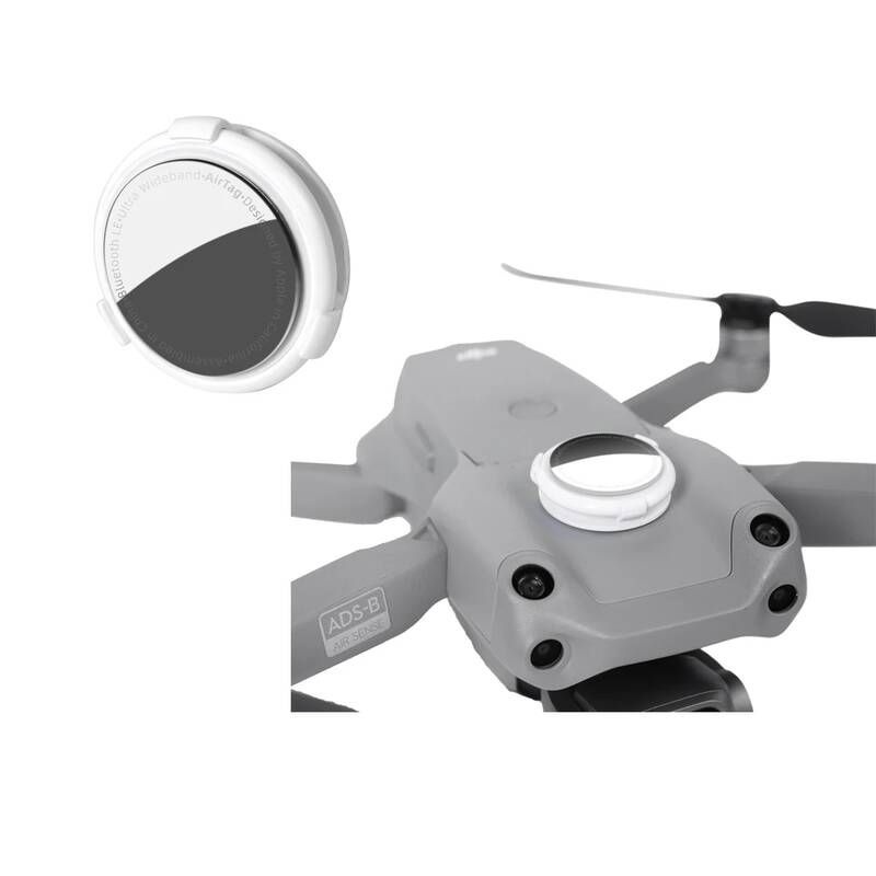 UnKnown [해외] 입문용 농업용 드론 애플 호환 에어태그 로케이터 트래커 케이스 커버 홀더 DJI 매빅 에어 2 미니 2s Avada 액세서리