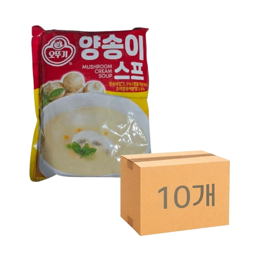 오뚜기 양송이 스프 1kg 10개