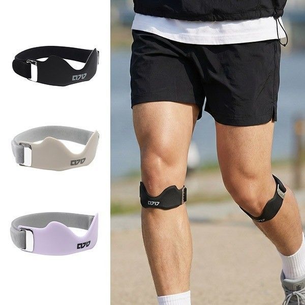 포커스핏 실리콘 에어쿠션 슬개건 무릎관절보호대 헬스 러닝 테니스 1개입