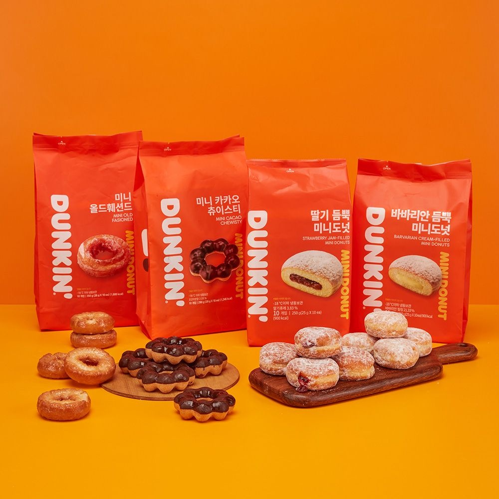 [롯데온] 던킨 냉동도넛 7종 1+1+1팩 골라담기 (11,600원/무료)