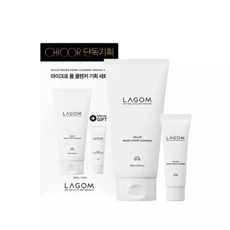 테온셀 라곰 수분버블 셀럽 마이크로 폼 클렌저 150ml+30ml
