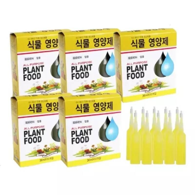 UnKnown 테온셀 ISO 9001인증 국내제조 식물영양제 앰플 36ml x 50개