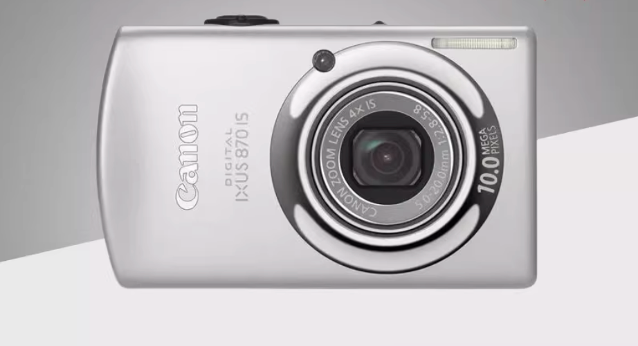 [해외] 캐논 익서스 IXUS 870 IS 레트로 디지털 카메라 빈티지 디카