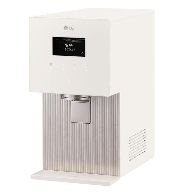 LG전자 [장기할부] LG 퓨리케어 오브제컬렉션 얼음정수기 (카밍베이지) WD722RE