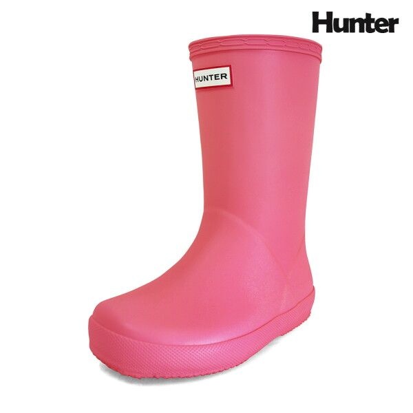 [헌터] 키즈 오리지널 퍼스트 클래스 레인부츠 장화 브라이트핑크 KFT5094RMA-RBP