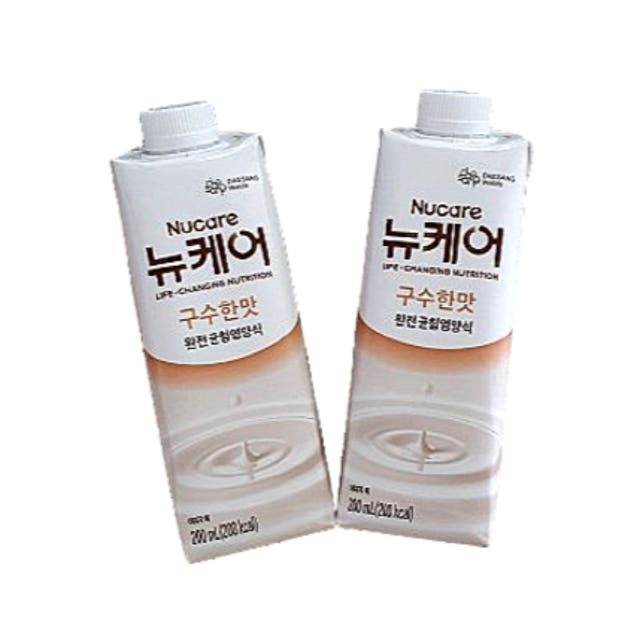 뉴케어 구수한맛 완전 균형 환자 영양식 200ml 60개 유동식 식사대용식 대용량
