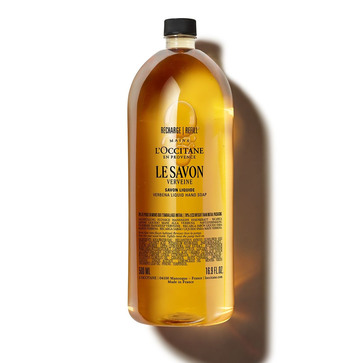 [롯데백화점] 록시땅 시어 버베나 리퀴드 핸드 솝 리필 500ml (카리테 콩포르)