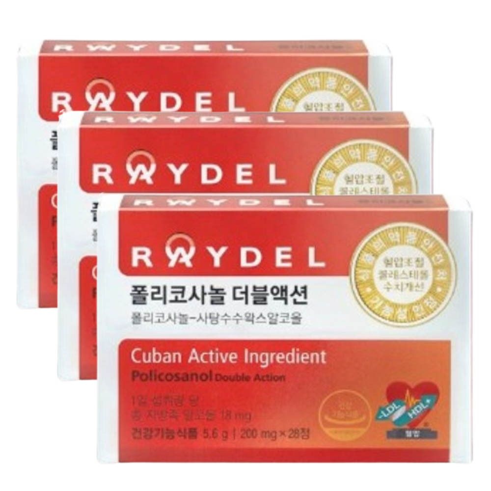 레이델 폴리코사놀 더블액션 28정 / 3개 혈중 콜레스테롤 개선 도움