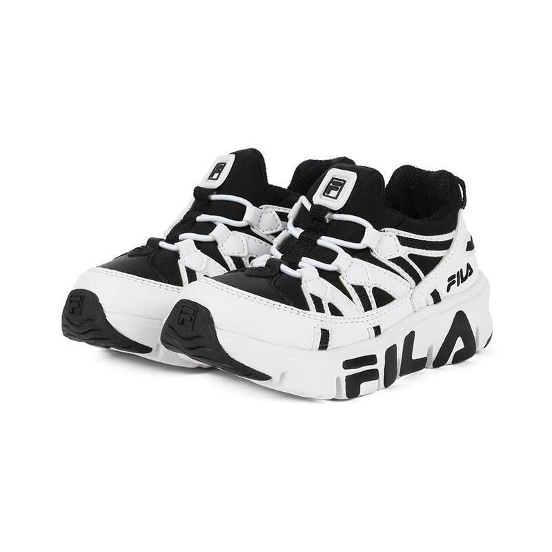 휠라 FILA 키즈 꾸미X스파게티운동화 토들러 화이트블랙 FLKCA3TSGS11WBK-CL 230286