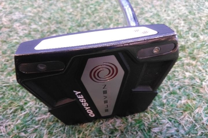 [중고] 캘러웨이 퍼터 오딧세이 TRIPLE TRACK ELEVEN S강도 34인치 커버x