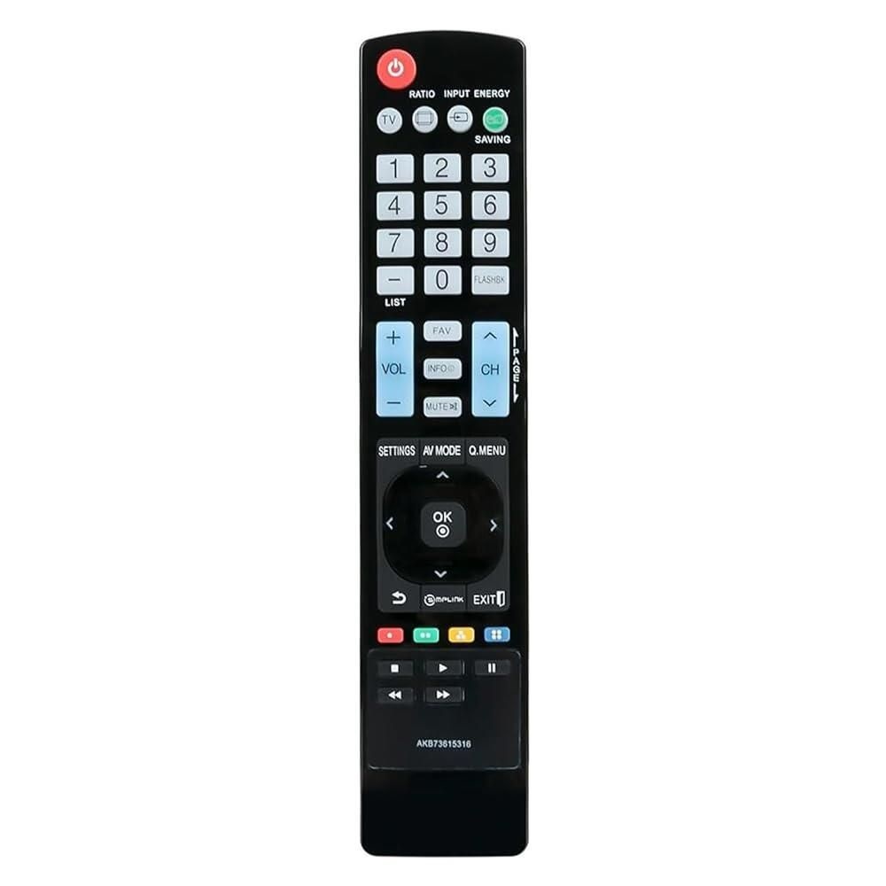 Rollgan [해외] AKB73615316 호환교체용 리모컨 TV 32LS5600 37LS5600 42LS5600 47LS5600 55LS5600과 호환 [호환]