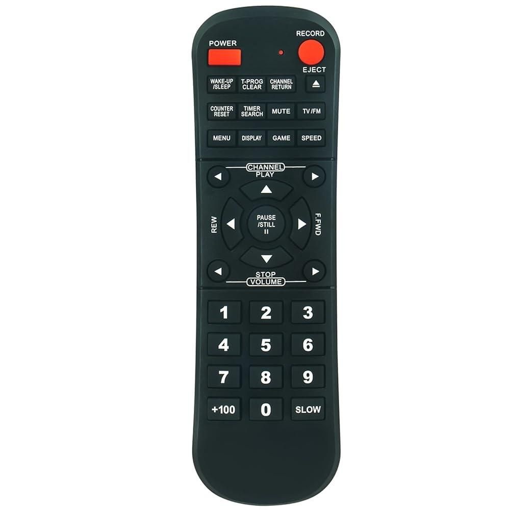 ZdalaMit [해외] N0150UD 호환교체용 리모컨 커맨더 Funai Sylvania TV/VCR 콤보 F3809U 6313CD 43813LC 43819LC 6309CE 6319CE D3913LC D3913CLC C6309CD F3809C 6