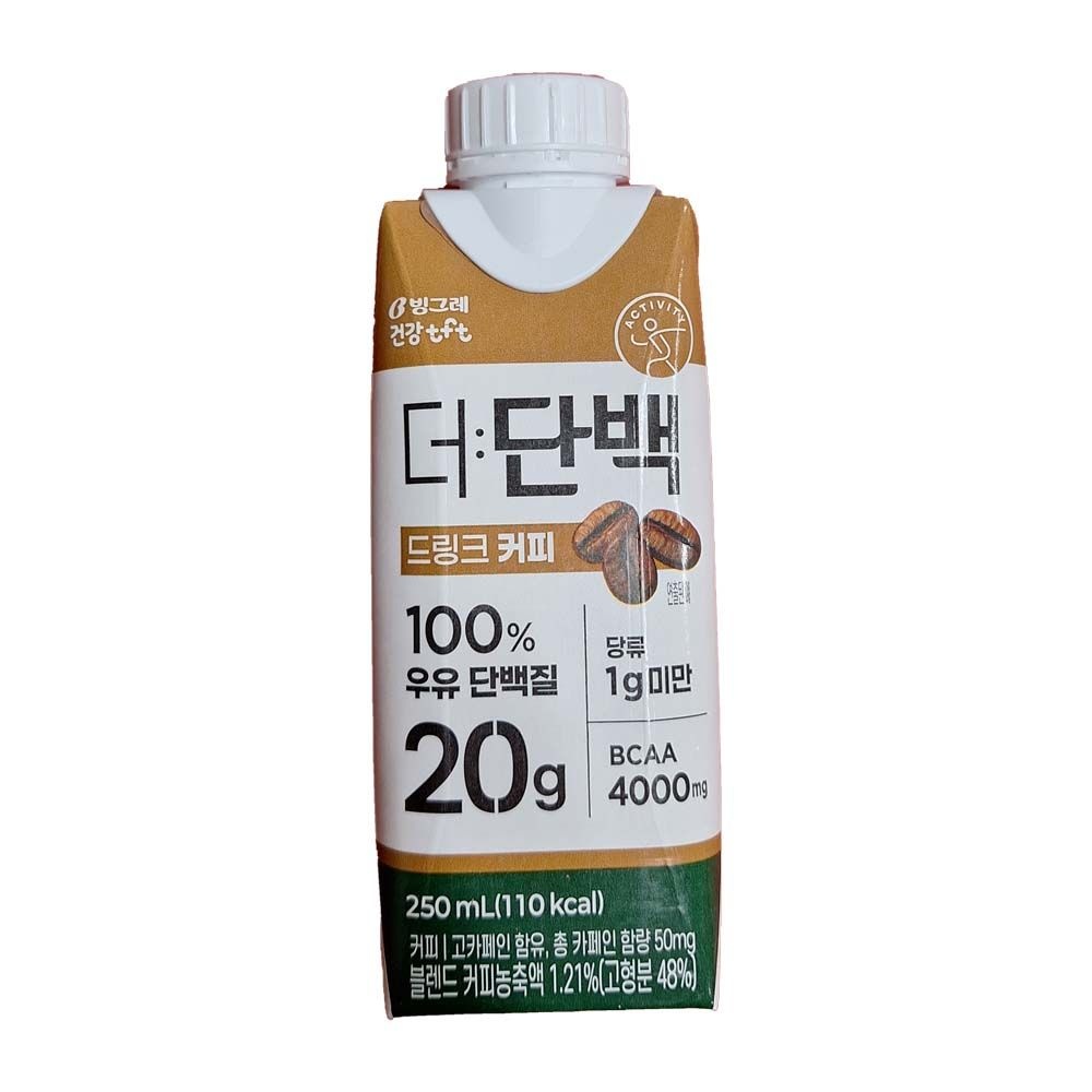 빙그레 더단백 드링크 커피 250ml 18개