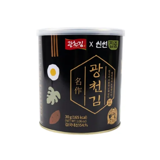 광천김 명작 재래 캔김 30g x 5캔