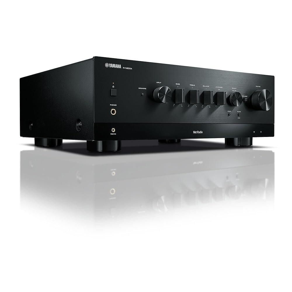 [해외] Yamaha R-N800A 네트워크 수신기 Phono 내장 DAC 실버 [호환]