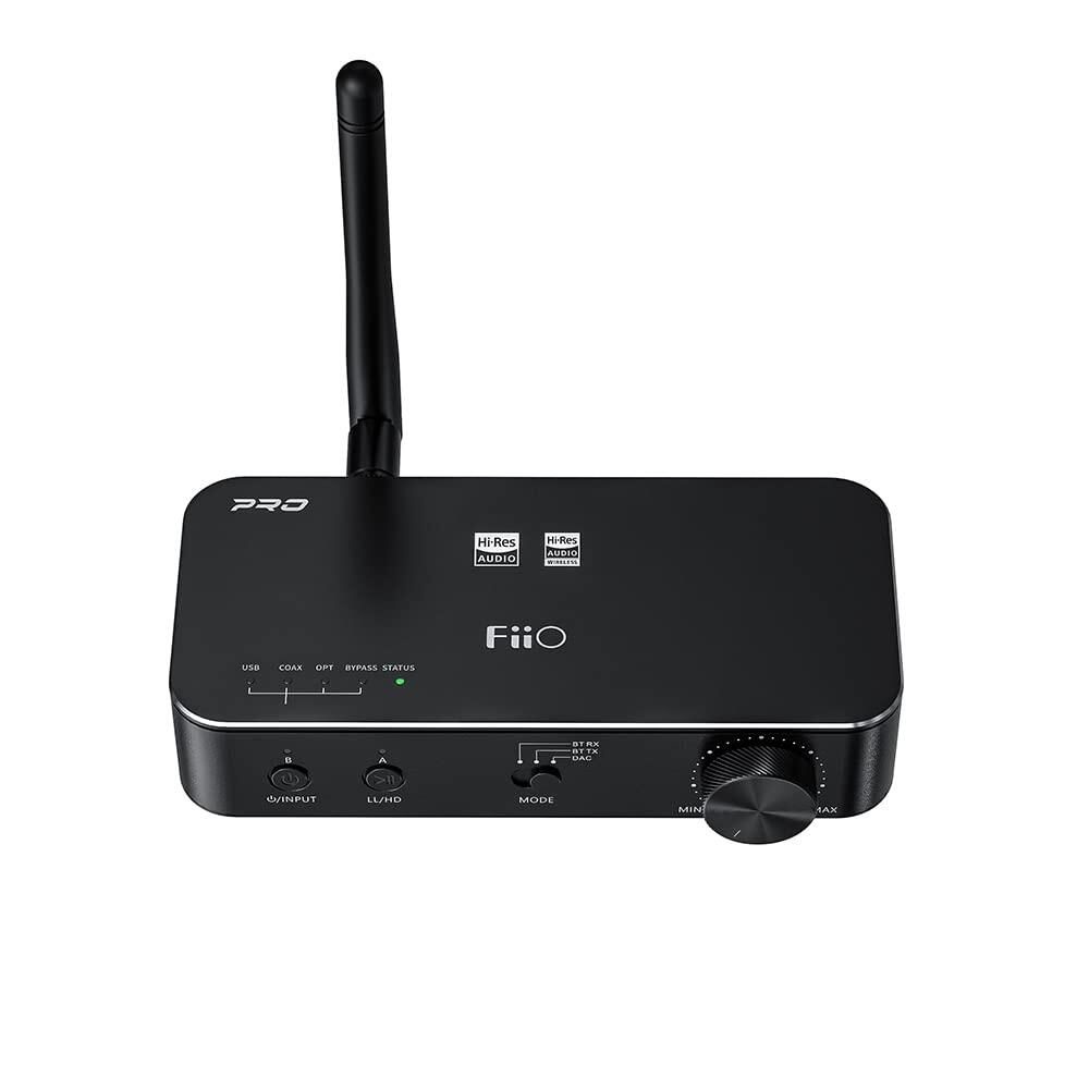 [해외] FiiO BTA30PRO 블루투스 수신기 휴대용 송신기 스테레오 무선 고해상도 aptX/LDAC DSD256 광학/동축/라인 아웃 PC/TV/스피커