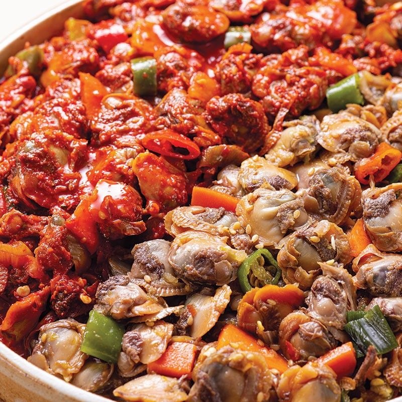 더싱싱 쫄깃 탱글한 수제 간장 꼬막장 양념 330g 외 3745048