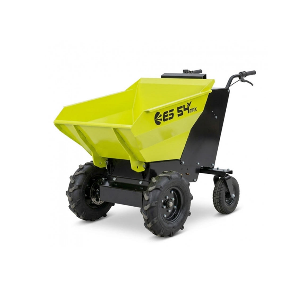 [오늘출발] ES산업 EL54CAD 충전 덤프카트 54V 8.0Ah 세트 대용량 버킷 300kg 원터치 덤핑