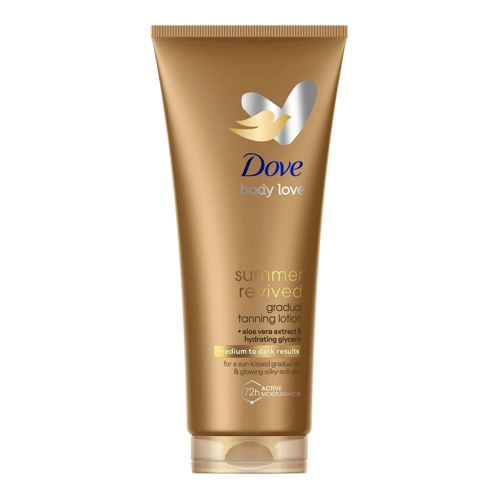 [해외] 도브 썸머 리바이브드 태닝 로션 Medium to Dark 200ml