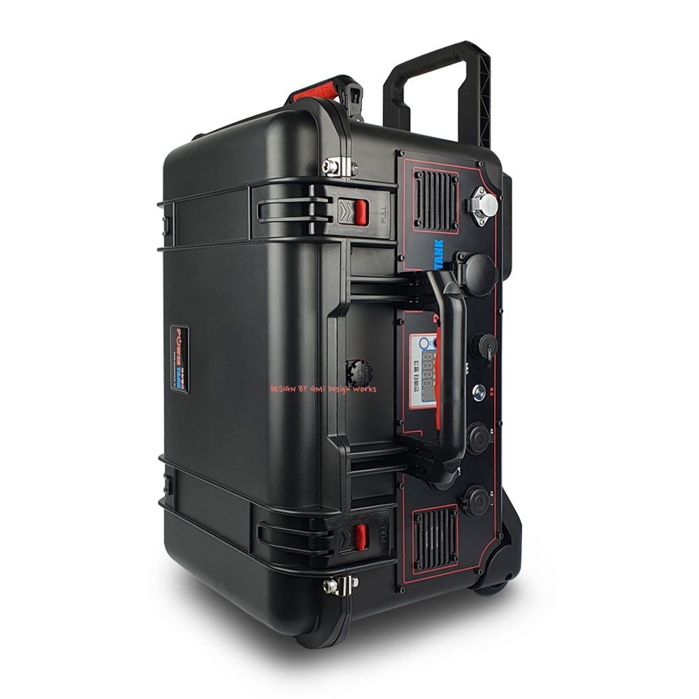 파워탱크 인버터 파워뱅크 리튬이온 PT-OB560SB 12V/220V 560A 캠핑용 낚시용 차박용 배터리