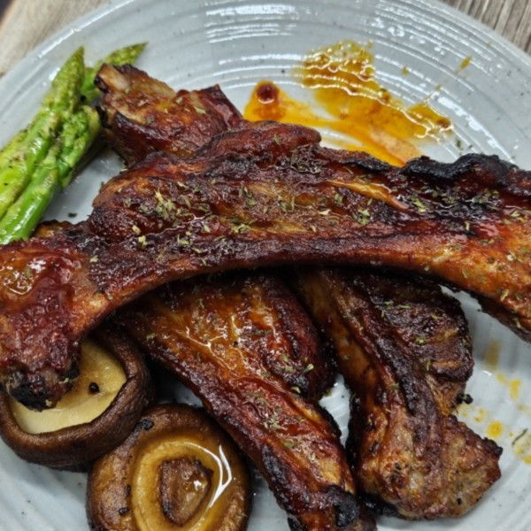 지리산 흑돼지 우대갈비 600g