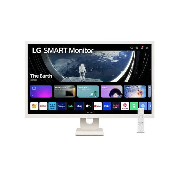 LG 32SR50F 스마트모니터 IPS WebOS23 USB미디어단자 내장스피커 178도 넓은 시야