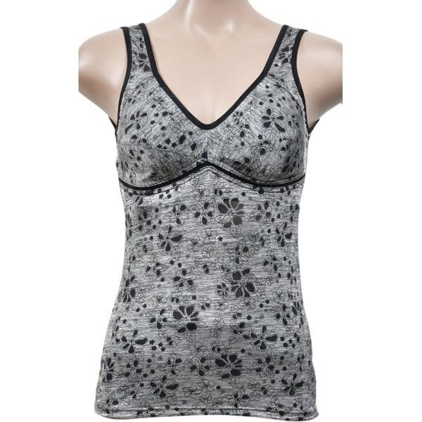 [하프클럽]로맨틱 플라워 인견 이중파워넷 브라런닝 가성비좋은