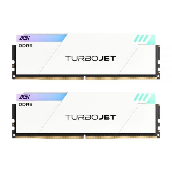 AGI DDR5-6000 CL36 TURBOJET UD858 RGB 화이트 패키지 서린 (32GB(16Gx2))