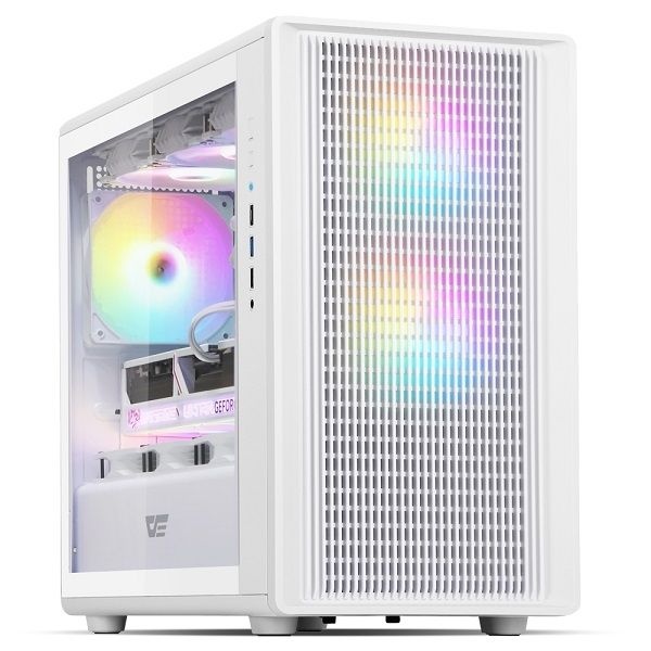 DARKFLASH DB460M MESH RGB 화이트