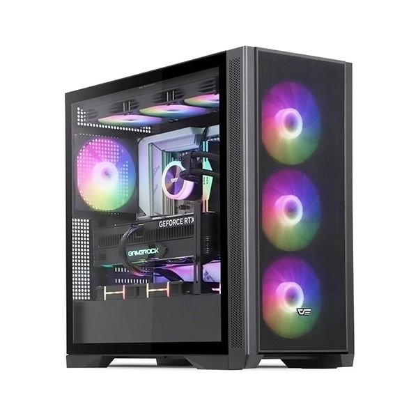 DARKFLASH DF4100 MESH ARGB BTF 블랙 (빅타워)