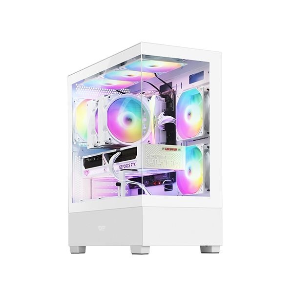 DARKFLASH DS500 RGB 화이트 (미들타워)