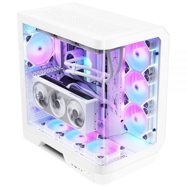 DARKFLASH DY570 ARGB BTF 화이트 (미들타워)