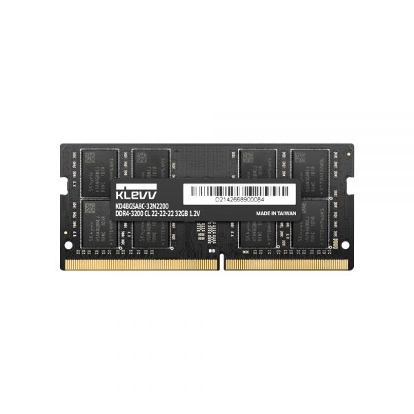 ESSENCORE KLEVV 32G PC4-25600 CL22 DDR4 3200MHz 노트북용 하이닉스 칩 파인인포