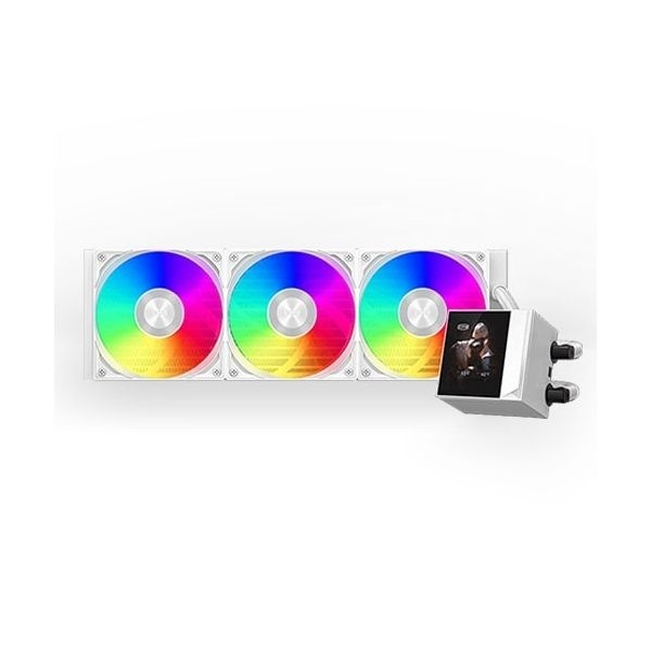 PCCOOLER CPS DC360 PRO ARGB DISPLAY (화이트)