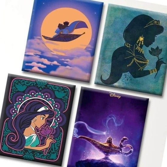 초보자용 캐릭터그리기 알라딘일러스트자스민 40x50 유화도구