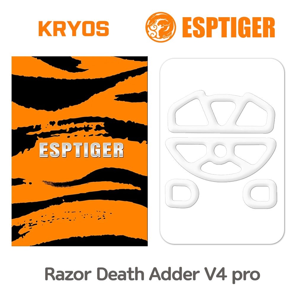 타이거 크라이오스 데스에더 V4 PRO 데브사 마우스 피트 Kryos ESPTIGER