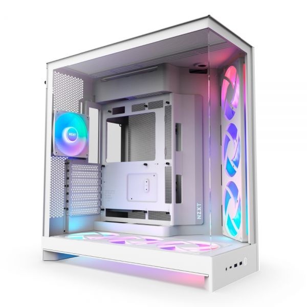NZXT H9 Flow RGB+ V2 화이트 (미들타워)