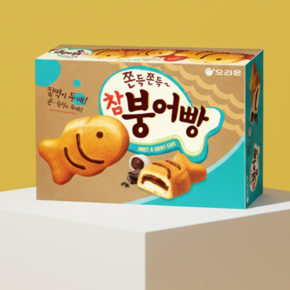 [오늘출발] 오리온 쫀득쫀득 참붕어빵 (12개입) 348g