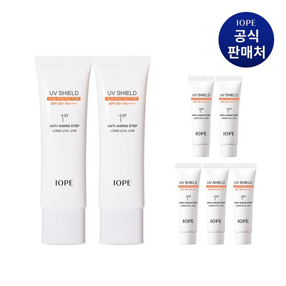아이오페 [중복쿠폰]UV쉴드 선 프로텍터 SPF50+ PA++++ 50ml 2개