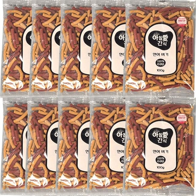 아침애 연어버거100gx10개세트 (HACCP인증)