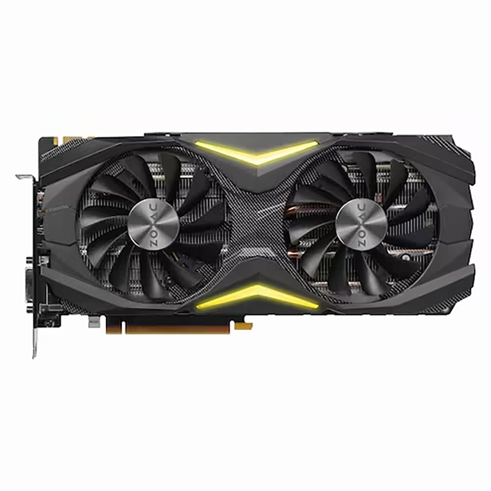 ZOTAC AMP 지포스 GTX 1080 D5X 8G 그래픽카드 제조사 랜덤 채굴 X