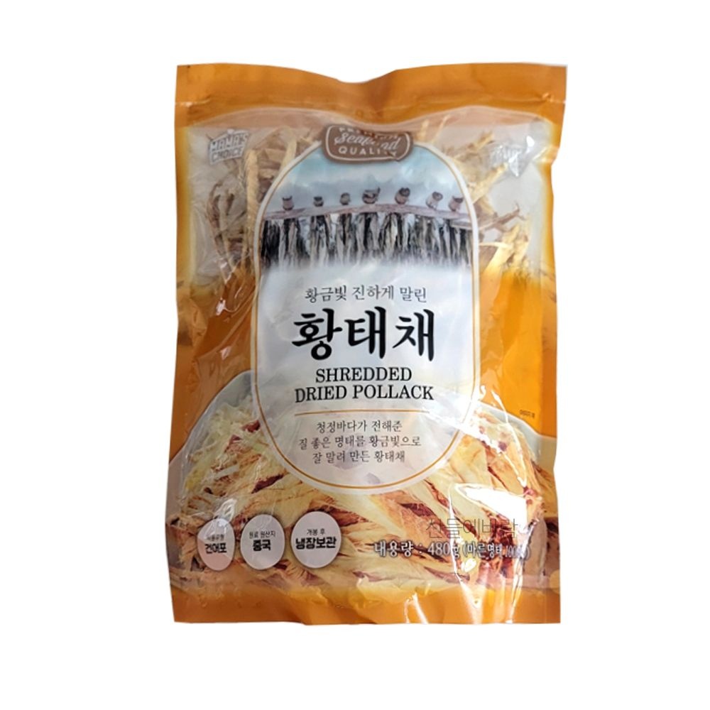코스트코 황태채 480g  황태포 먹태 안주 북어포 맛있는북어채 짝태