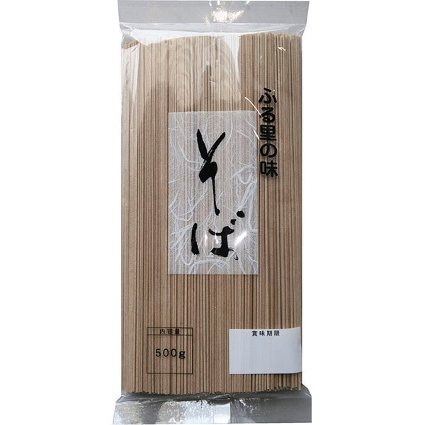 라꾸라꾸재팬파트너사_カネス製麺 [해외] 카네스제면 고향의맛 메밀국수 500g 102573